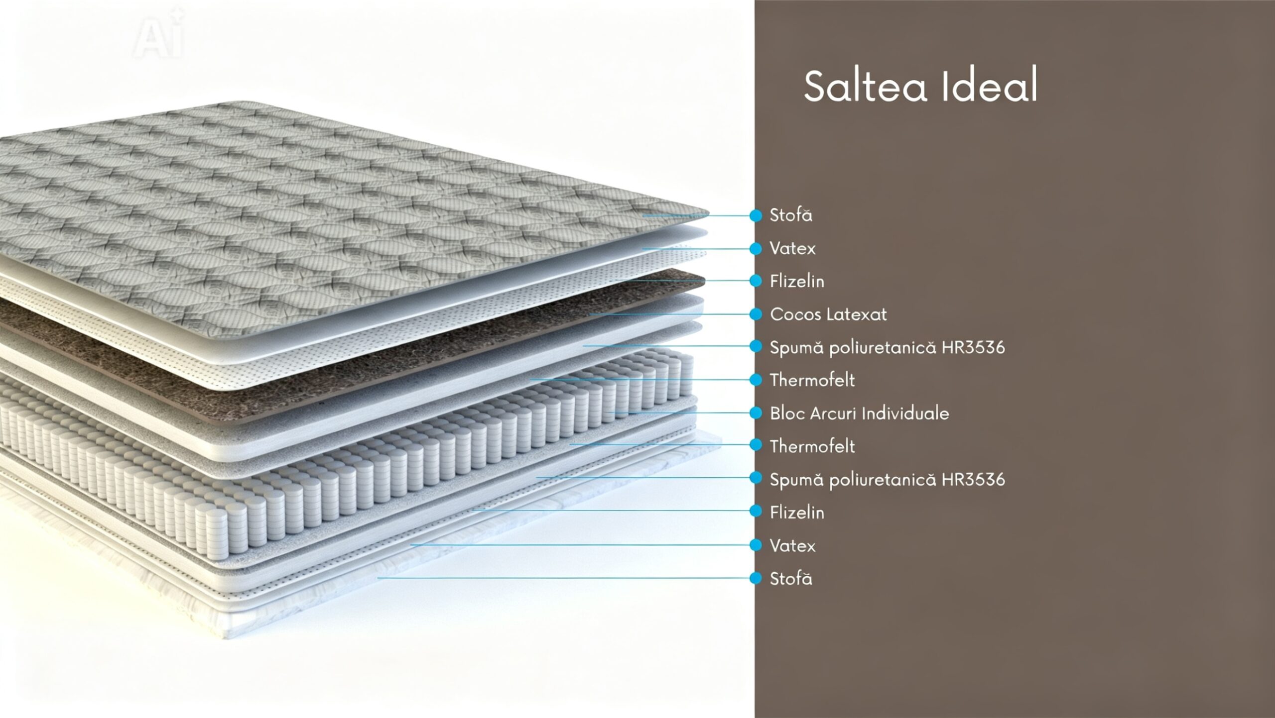9.Saltea Ideal Saltea Ideal - imagine 1